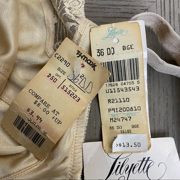 NWT Lilyette All Day Everyday Fashion Support Lycra Nude 36DD Bra - Picture 10 of 13